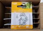 10 Packs 140 Eyes National N118-356 Screw Threaded Hook 17/32" Small New. Price: $17.99.