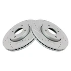 Trq BRA74884 Disc Brake Rotors Ford Focus 2005-2007 Front New. Price: $119.70.