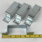 Holder CLOSED-4 Pack-hillman # 851902-ZINC Plate-for 2X4 Barricade & Doors New. Price: $18.89.