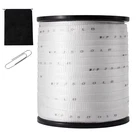 Polyester Pull Tape, 3/4" X 528' Mule Flat Rope, 2500 Lbf Tensile Capacity, New. Price: $46.55.