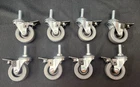 8 Premium 2IN Caster With Brake, Threaded Stem Nuts New. Price: $21.99.