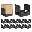 10PCS 4X4 Post Base For Concrete Pergola Fence Wooden Iron Columns Deck Ma.... Price: $59.99.