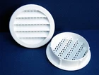 Screen Louver 3IN Wht Rnd Pls New. Price: $16.55.