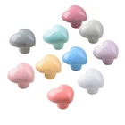 Perphin Ceramic Drawer Knobs Heart Shape Colorful 10 Pack, Multicolor New. Price: $24.99.
