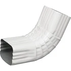 Amerimax 2 In. Galvanized White Front Downspout Elbow 33064. Price: $13.02.