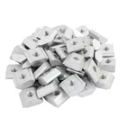 Uxcell 50PCS Aluminum Solar Panel Mounting Brackets-mid Clamp For Silver Tone New. Price: $55.05.