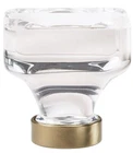 Case Of (24) Amerock BP36653CBBZ Glacio Clear/golden Champagne Cabinet Knobs New. Price: $241.49.