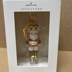 2020 Rare Hallmark Signature Ornament Nutcracker--new. Price: $44.90.