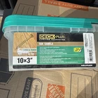 Hillman 49326 Deck Plus 10 Wood Fence Tan Screws 400PC Open Box. Price: $12.00.