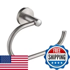 Kraus Elie Bathroom Towel Ring Brushed Nickel Finish KEA-18825BN New. Price: $60.72.