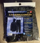 West Chester 44120/XL Pvc Rain Suit, Black, Extra Large, Piece. New. Price: $20.50.