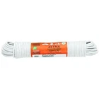 Interlocked Sash Cord, 800 Lb Capacity, 100 Ft, Cotton, White Samson Rope New. Price: $38.01.