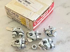 5 New Campbell 767-0439 Wire Rope Clips, 1/4", Item 3300, Galvanized Steel. Price: $14.99.