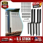 4PCS Heavy Duty Fence Repair Kit Steel Anchor Stake For Broken Wood Posts New. Price: $88.99.