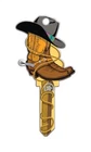 Key Shapes B132K Brass Cowboy Design Blank For Kwikset KW11 (pack Of 5) New. Price: $20.24.