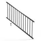 Fortress Inspire Railing 32.5-IN X 6FT Aluminum Black Sand Stair Panel Bracket New. Price: $249.00.