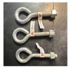 National Hardware 5/8" X 6" Zinc Plated Steel Eye Bolts #N347-666 (3) New. Price: $14.00.