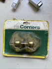 Brainerd Brass Plated Corners 4 Pack W/nails Edges New. Price: $21.50.