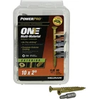 Hillman 116843 Steel Star Drive Flat Head Multi-material Screw #10 X 2 In. New. Price: $20.72.