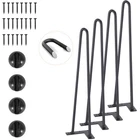 Vevor 19" Hairpin Furniture Legs Solid Metal Heavy Duty Dining Table Modern New. Price: $28.90.