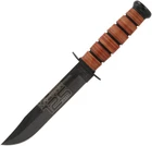 Ka-bar 125TH Anniversary Navy Stacked Leather Fixed Blade Knife 9227 New. Price: $124.95.