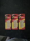 Hillman Ook 1/2IN Self Adhesive Protective Bumpers Pack Of 3, 24 Pieces New. Price: $7.60.
