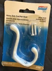 National Hardware N266-049 Heavy Duty Oval Head Coat & Hat Hook, White New. Price: $13.78.