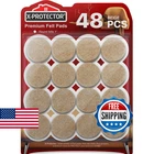 X-protector 48 Beige Felt Furniture Pads Chair Floor Protectors Hardwood New. Price: $19.52.
