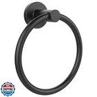 Setsail Towel Holder For Bathroom Wall Matte Black Ring Stainless Steel New. Price: $20.00.