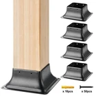 Vevor 4X4 Post Base 4PCS, Internal 3.6"X3.6" Heavy Duty Powder-coated Steel New. Price: $15.88.