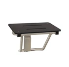 Seachrome 24X15 Black Folding Shower Seat Bench Ada Wall Mount Stainless New. Price: $151.52.