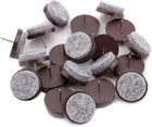 50PCS Round Heavy Duty Felt Furniture Pads,ulifestar Nail On Sliders New. Price: $17.57.