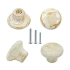 10 Pack 1.2" Ceramic Knobs Door Handle Cabinet Drawer Marble Finish Cupboard ... New. Price: $18.63.