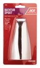 Ace Bathtub Filler Spout, Chrome, 43594 Connection Size: 1/2 And 3/4 In. New. Price: $9.49.