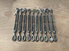 10X National Hardware Eye & Turnbuckle Galvanized Drop Forged Steel 3/8"X6 New. Price: $27.00.