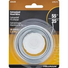 Hillman 123130-N 55 Lbs. Capacity Galvanized Steel Wire 25 Ft. (pack Of 10) New. Price: $29.28.