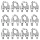 Pcs 1/2 Wire Rope Cable Clip Clamp, M12 304 Stainless Steel Fo New. Price: $33.42.