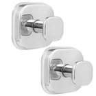 Warlve Suction Cup Hooks For Shower Reusable No-drill Chrome Polished New. Price: $25.38.
