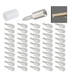 50PCS Self-tapping Screws For Cabinets Non-slip Sleeve Shelf Pieces, New. Price: $16.76.