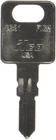 Kaba 1681-FIC3 Na Cyl Key Blank New. Price: $9.57.