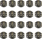 Geesatis 20 Pcs Antique Bronze Hasp Latch, 1.1"X1" Jewelry Box Lock With Screws,. Price: $14.23.