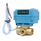 U. S. Solid Way Type Motorized Ball Valve 3/8IN Brass 9-24V Manual Function New. Price: $77.17.