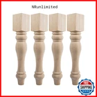La Vane 29X5X5 Inch Wooden Chunky Farmhouse Table Legs Of 4 Solid New. Price: $339.98.