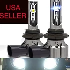White HB3 9005 5000K Led Headlight Lights Bulbs Kit Firehawk Short Small Base 5K New. Price: $29.97.