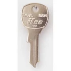 Kaba Ilco 1069L-NA14 Key Blank, Brass, Type NA14, Pin, PK10 New. Price: $8.15.