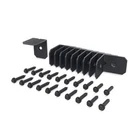 Ozco 51717 Ironwood 2-INCH Rafter Clips, Black Galvanized Steel, Hardware Inc... New. Price: $40.74.