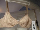 Dkny Beige Signature Lacy 32B Underwired Brand New Design 451238 Freepost. Price: $17.49.