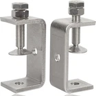 Heavy Duty Stainless Steel Clamps 1/2 Inch For Woodworking, Small New. Price: $25.93.