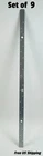 Simpson Strong-tie Msta 36" 16-GAUGE Zmax Galvanized Medium Strap Set Of 9 New. Price: $36.00.
