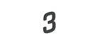 4" Number 3, Series With Risers, Stainless Steel Paint Black New. Price: $26.18.
